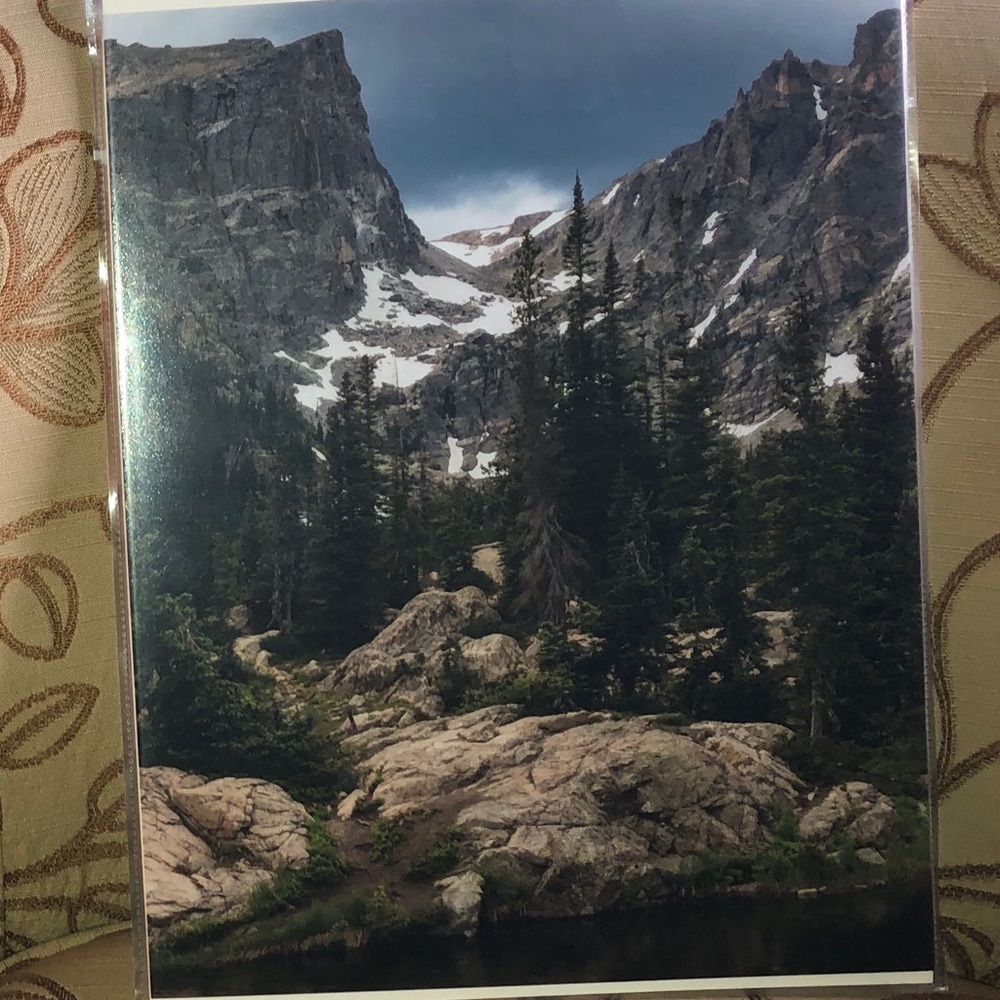 Estes Park, Colorado 11x14” snow peak print